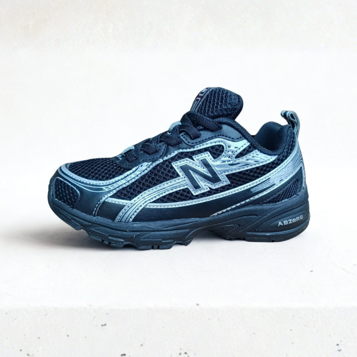 New Balance 740 Black Grey Silver Kids