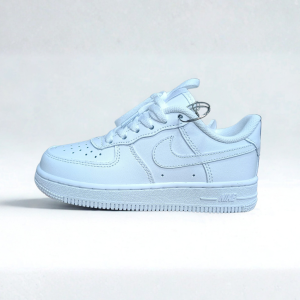 Nike Air Force 1 Triple White Kids