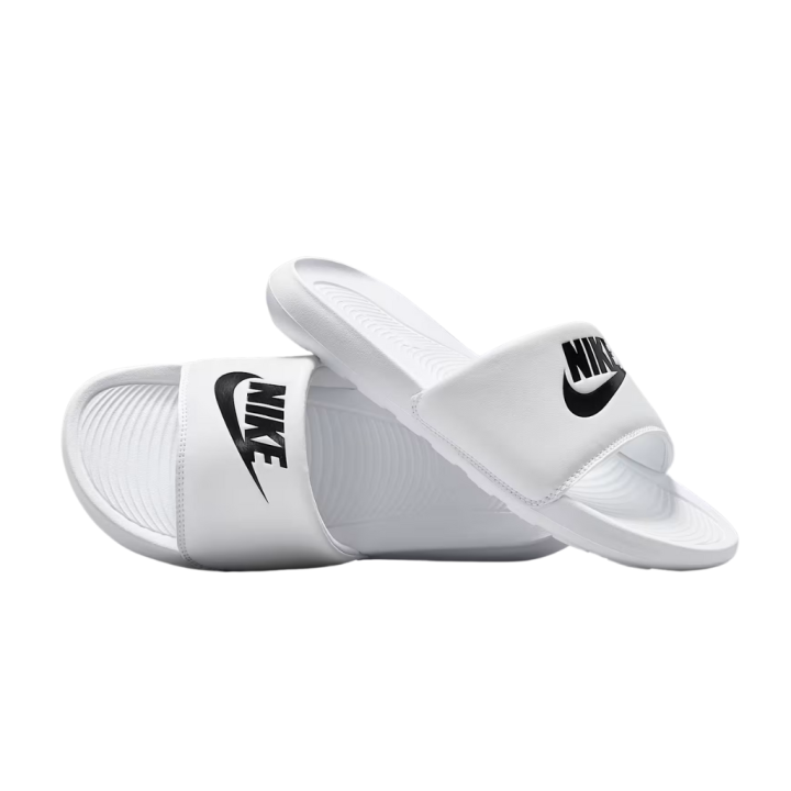 Nike Victori One Slide White Black