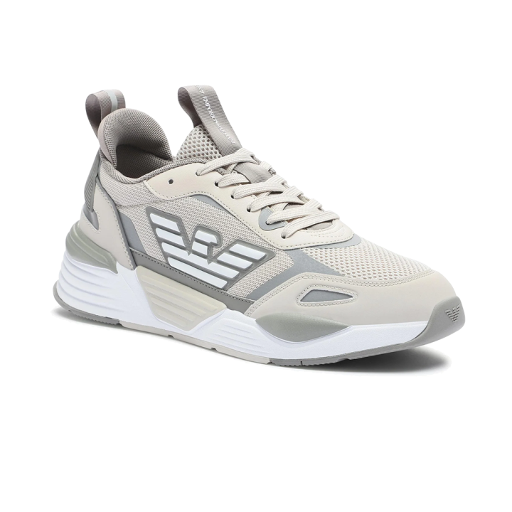 EA7 Ace Runner Beige Gris Blanc