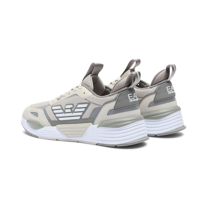 EA7 Ace Runner Beige Gris Blanc