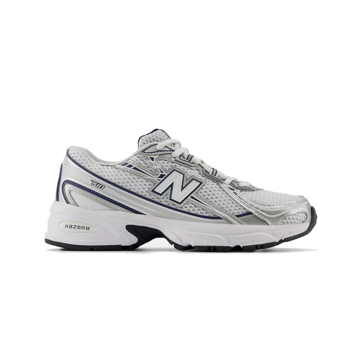 New Balance 740 White Grey Navy